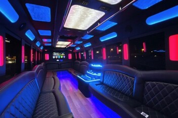 Newport News Limousine Bus Interior