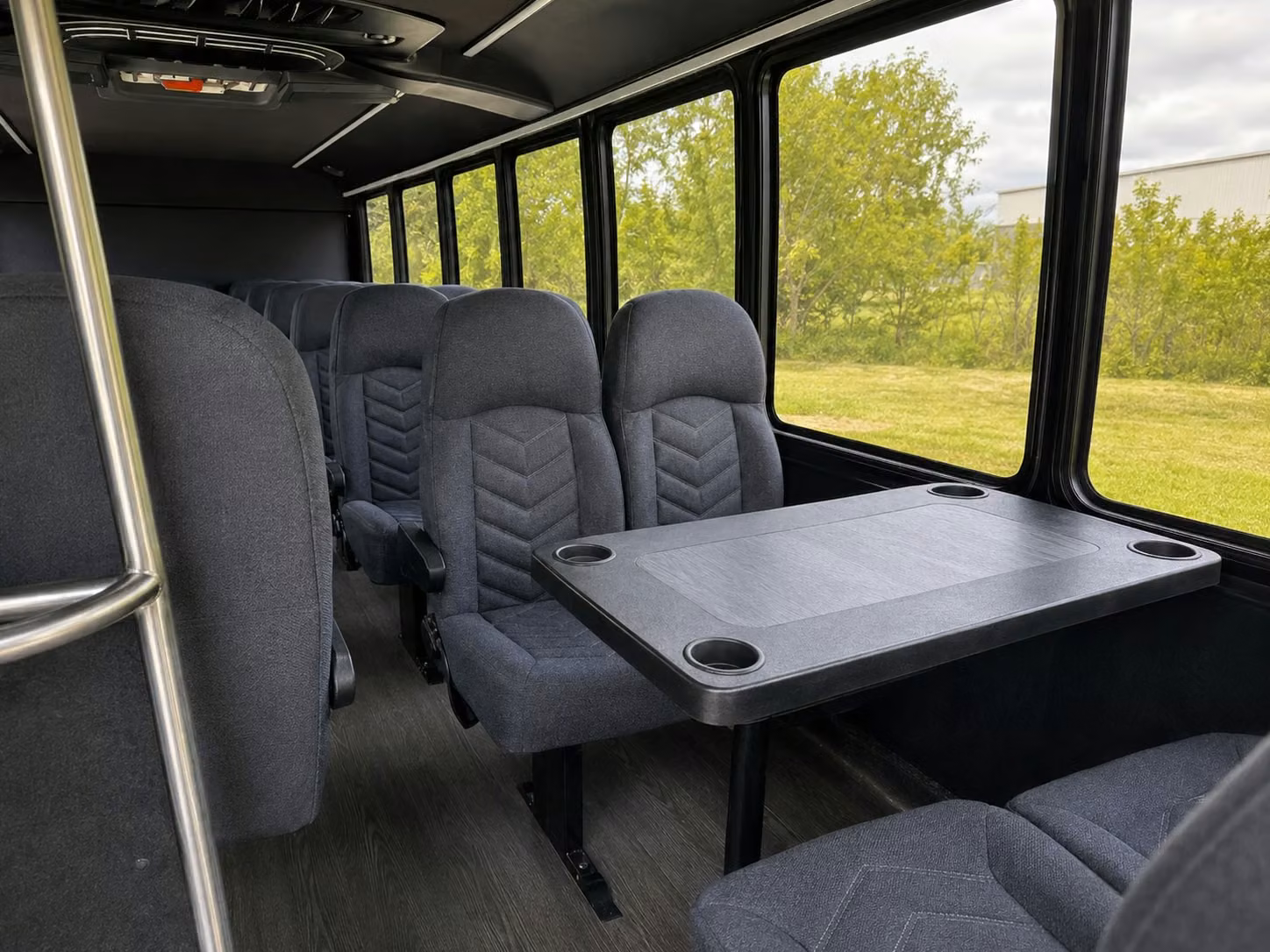 20 passenger minibus inside