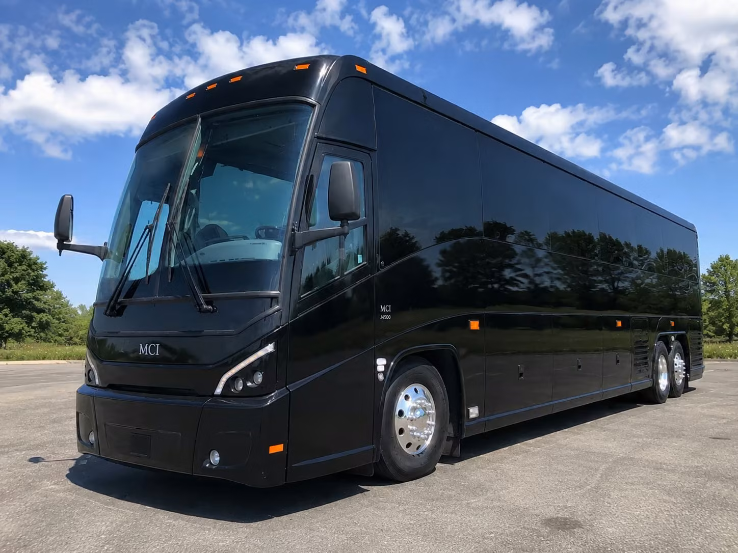 56 passenger charter bus