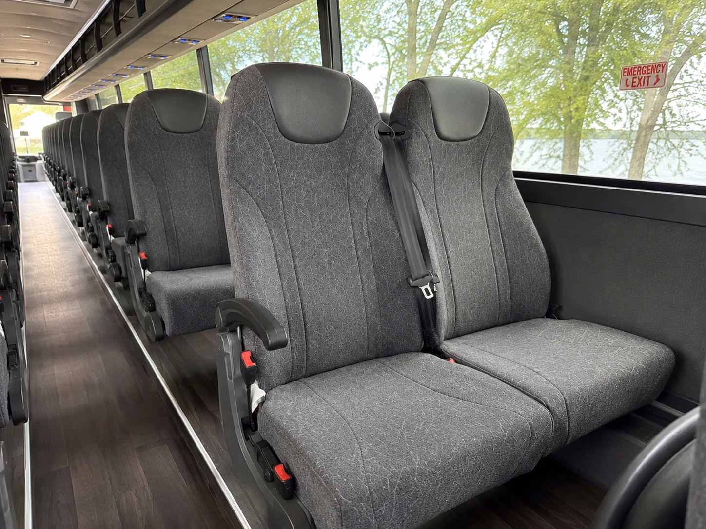 how bus type and size change charter bus prices in newport news virginia