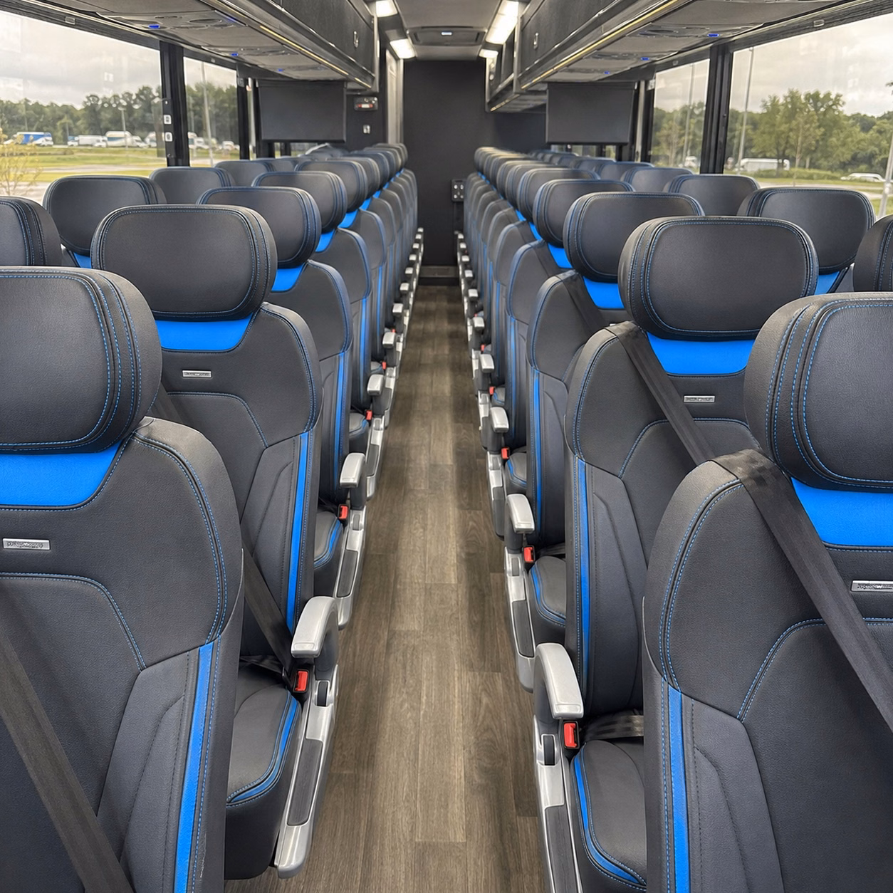long distance and multi city corporate charter bus rentals from newport news