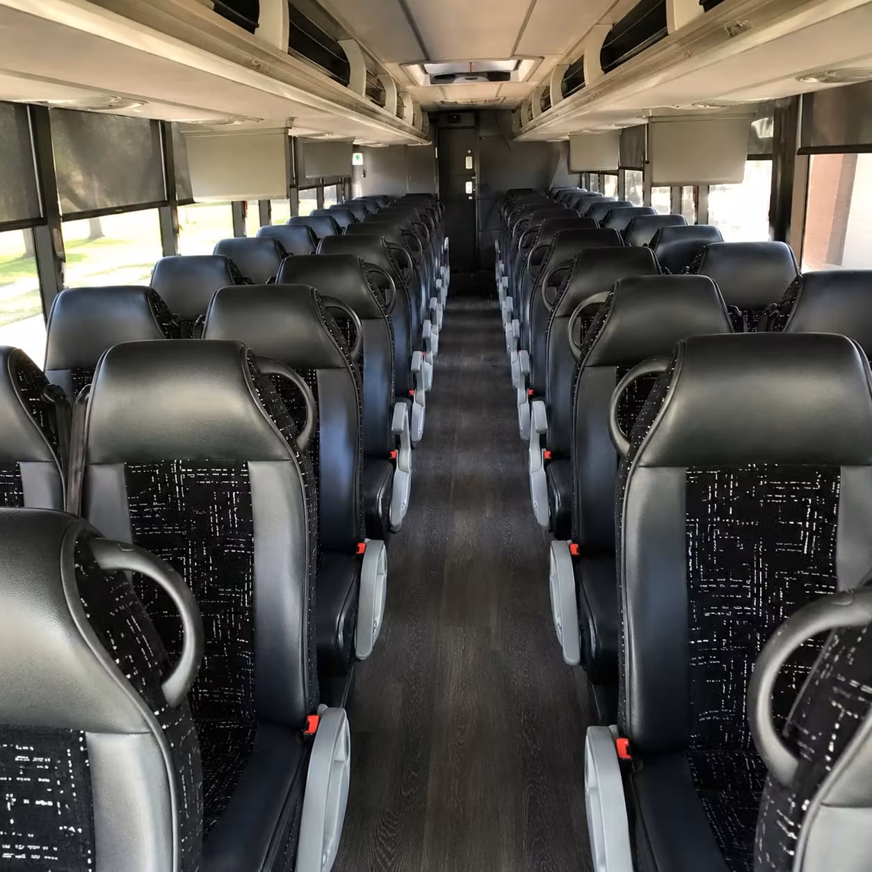 newport news charter bus rental inside