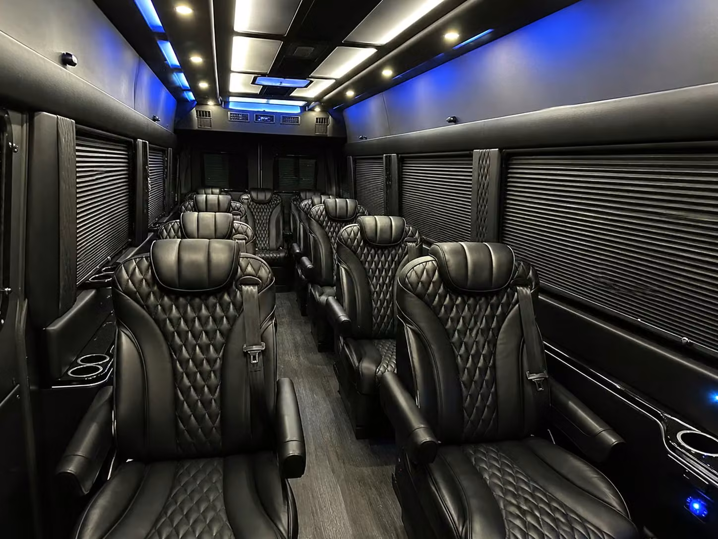 sprinter van with driver interior